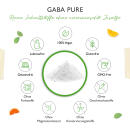 Gaba - 100% Gamma-Aminobutters&auml;ure - reines Pulver - 540 g