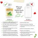 Weihrauch Extrakt 1000  - 1000 mg pro Tag - 85% Boswellia-Säure - 365 Kapseln