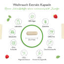 Weihrauch Extrakt 1000 - 1000 mg pro Tag - 85% Boswellia-Säure - 180 Kapseln