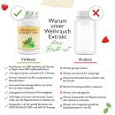 Weihrauch Extrakt 1000 - 1000 mg pro Tag - 85% Boswellia-Säure - 180 Kapseln