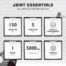 Joint Essentials - 6 Wirkstoffe - Prävention bei Gelenkschmerzen & Arthrose - Gelenk Supplement