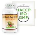 Ashwagandha Intenso - 180 Kapseln - 1500 mg pro Tagesportion - 10% Withanoliden - Laborgeprüft
