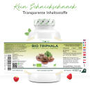 Bio Triphala 365 Kapseln - 750 mg pro Kapsel - 100% vegan - Triphala Pulver aus Haritaki, Amalaki & Bibhitaki - Ayurveda Dreifrucht