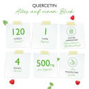Quercetin - 500 mg - 120 Kapseln - Aus japanischem Schnurbaum-Bl&uuml;tenextrakt