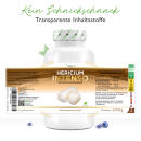 Hericium Erinaceus Intenso Pilz - 1300 mg pro Tagesportion - 120 Kapseln - Hochdosiert mit 30% Polysaccharide