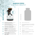 Eisen - Eisen-Bisglycinat - 240 Tabletten (Vegan) &aacute; 50 mg Eisen + 50 mg nat&uuml;rliches Vitamin C