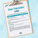 SAW PALMETTO 3000mg - 500 Tabletten Vegan - S&auml;gepalme