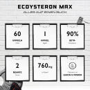 Ecdysteron Max - 60 Kapseln &aacute; 760 mg - T-Booster +...