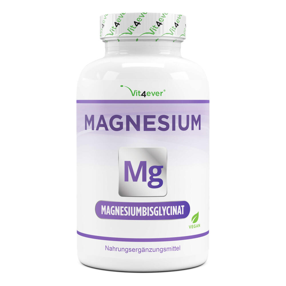 665 mg je Kapsel davon von 400 mg Vit4ever Magnesium Advanced 365 Kapseln 