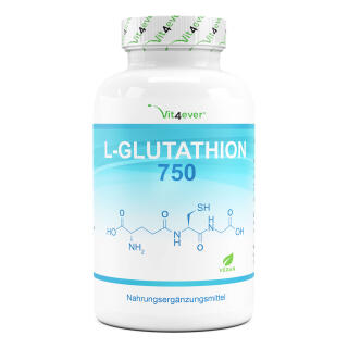 L-Glutathion - 750 mg - 60 Kapseln