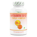Vitamin B12 Triple Komplex - 240 Tabletten - Folat 5-MTHF Quatrefolic&reg;