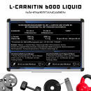 L-Carnitine 6000 Liquid - Orange Power, 1000 ml