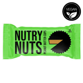 Nutry Nuts Protein Peanutbutter Cups - Vegan, 2er Pack Zartbitter