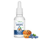 Vit4ever Flavour Drops - Blueberry Muffin, 50ml