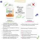 Vegan 7K Protein - 1kg - Rein pflanzlich - Salted Caramel