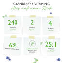 Cranberry mit Vitamin C - 240 Kapseln