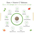 Eisen + Vitamin C - Eisenbisglycinat- 365 Tabletten
