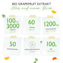 Bio Grapefruitextrakt - 3000 Tropfen, 100ml