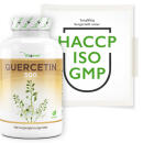 Kurzes MHD! - Quercetin - 500 mg - 120 Kapseln - Aus japanischem Schnurbaum-Blütenextrakt